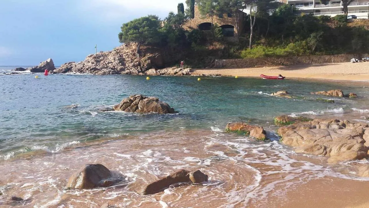 Apartmán Apartamento Cala Salionc Playa Frente A La Playa Tossa de Mar